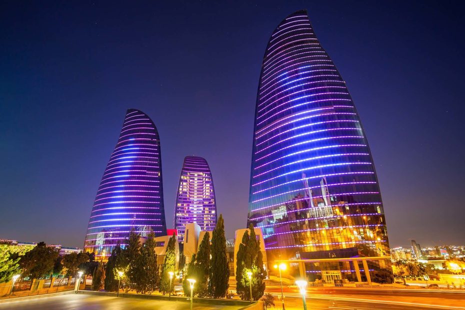 The Soaring Flame Towers of Baku