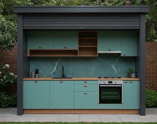 Net Kapsül Ev's Garden Kitchens Are Now in Azerbaijan